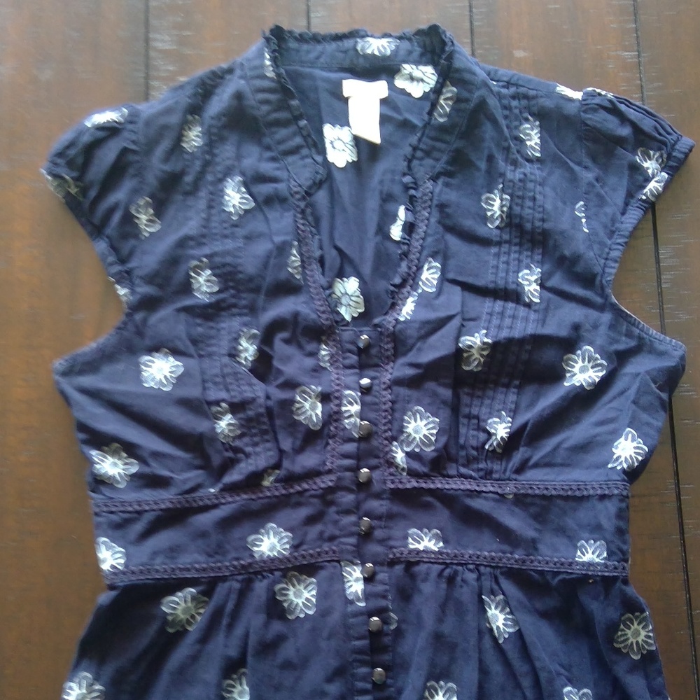 Anthropologie Odille Button up blouse Size 8